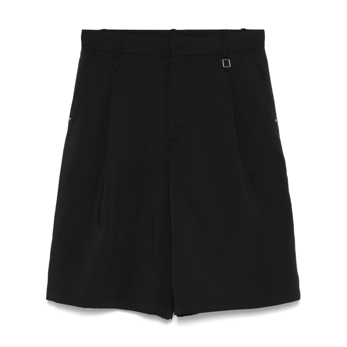 pleated shorts