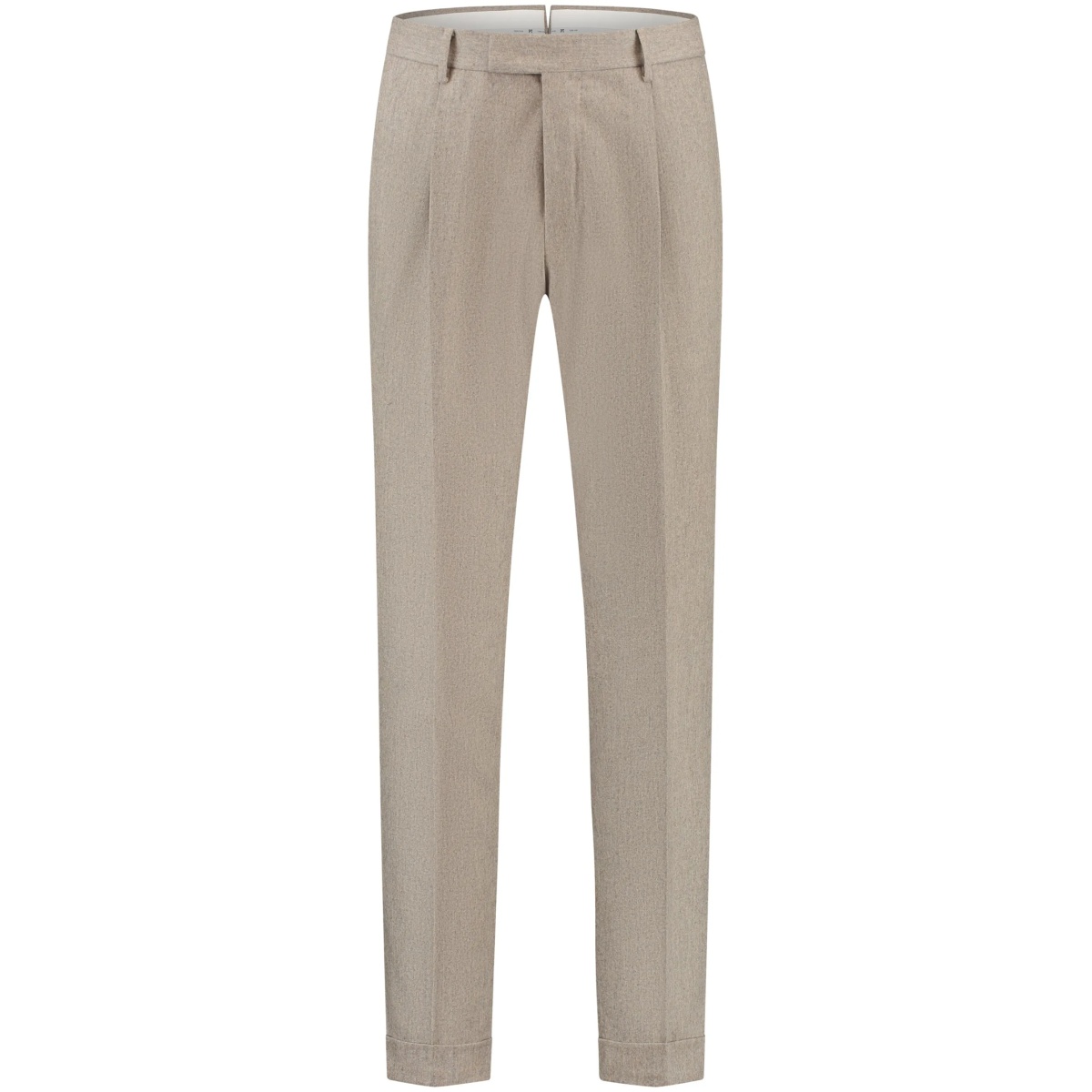 pressed crease trousers