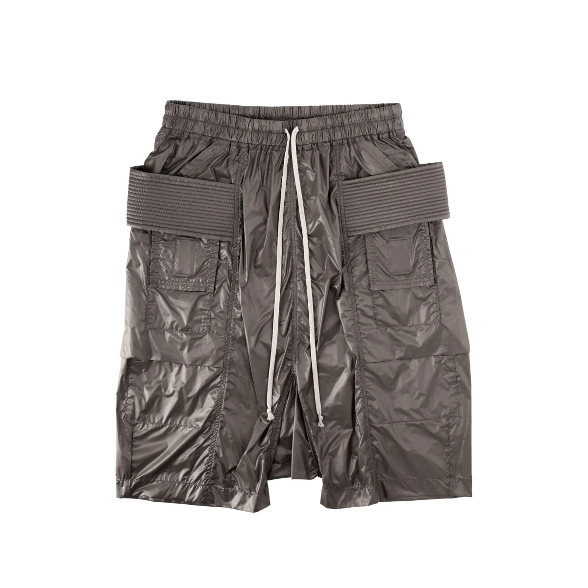 quilted drawstring shorts - Img 2