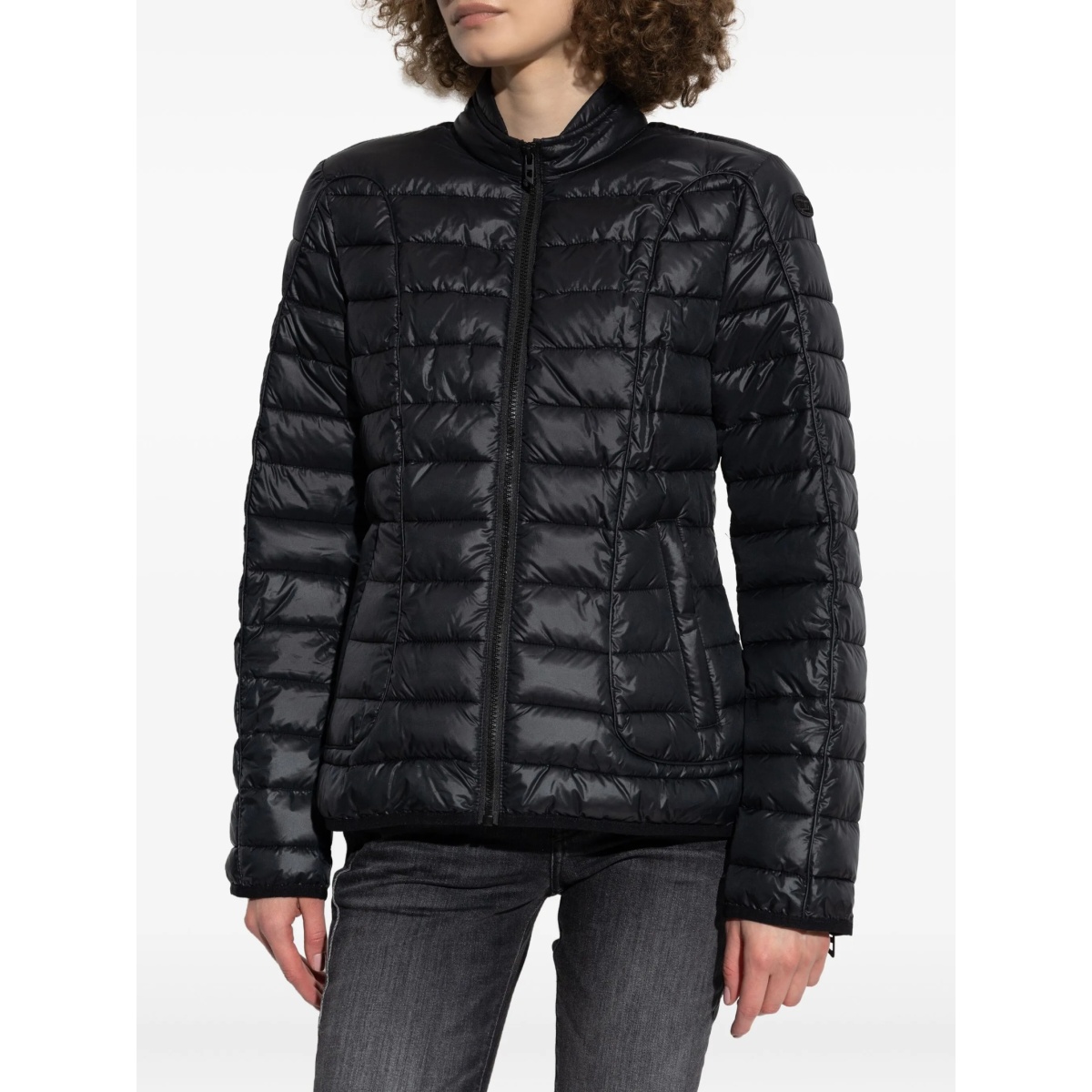 quilted zip-front jacket - Img 3