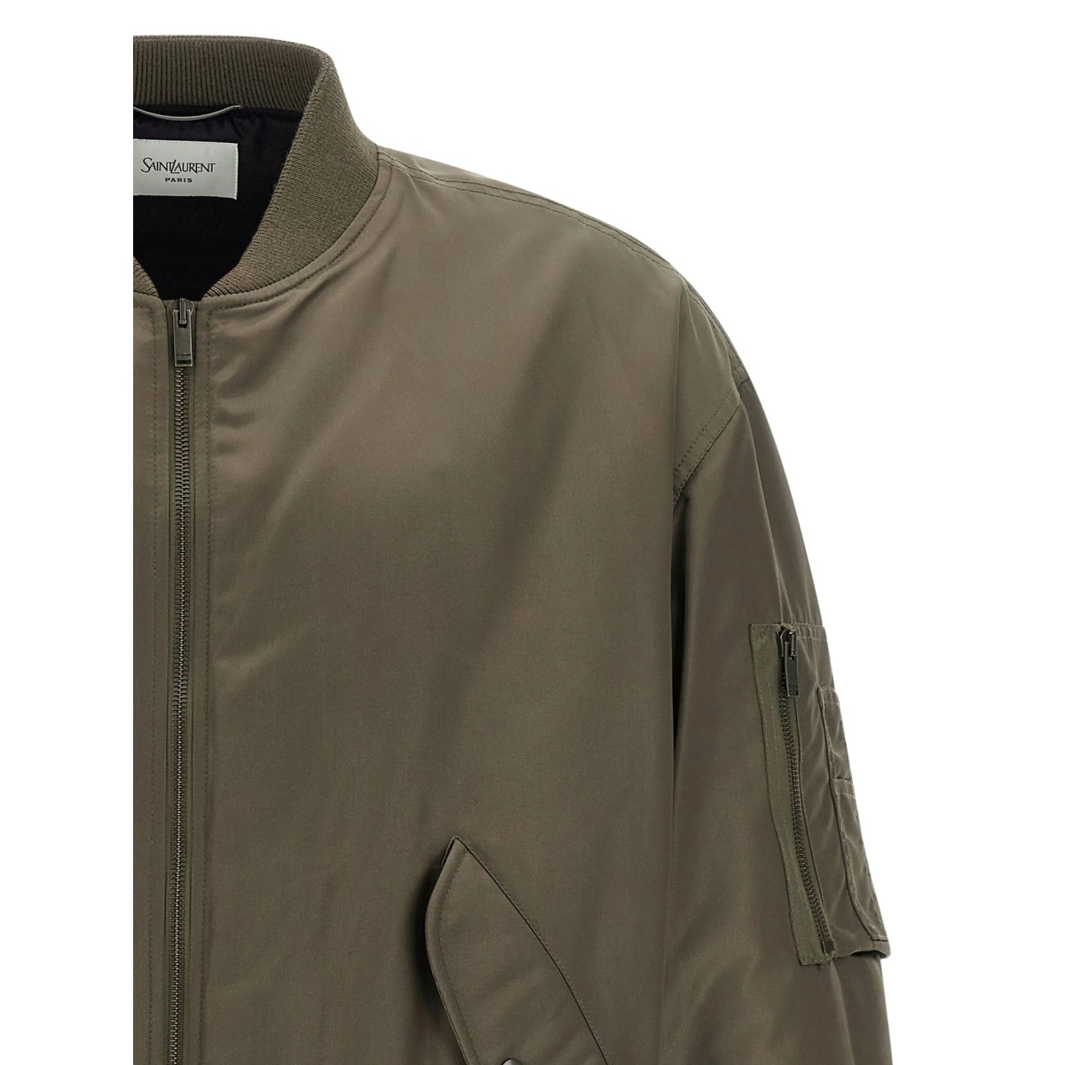 ribbed-cuff bomber jacket - Img 3