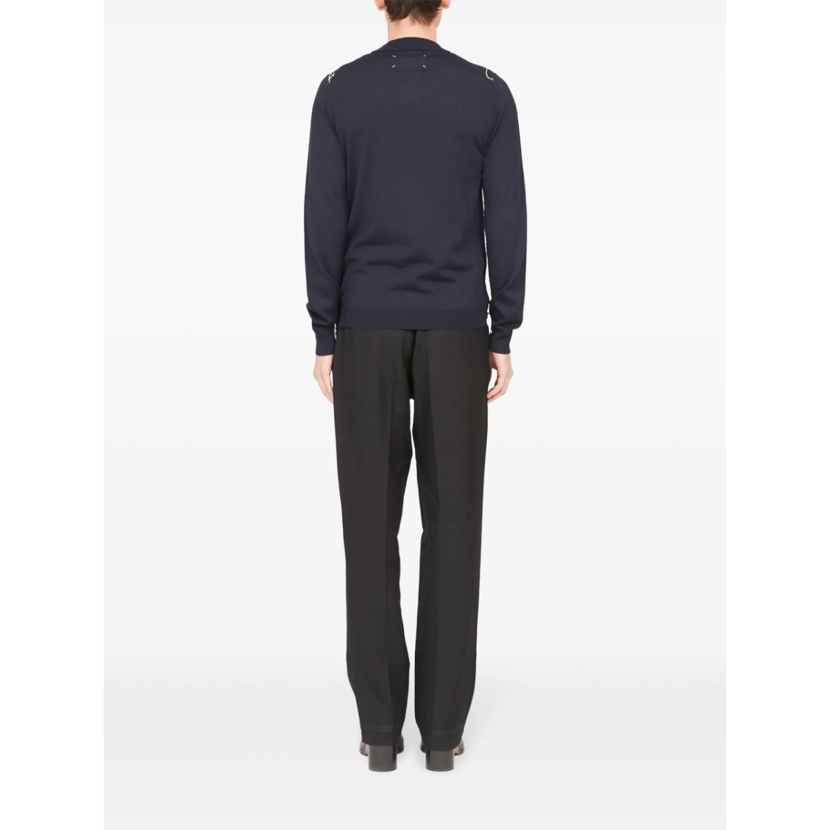 ribbed-edge wool sweater - Img 4