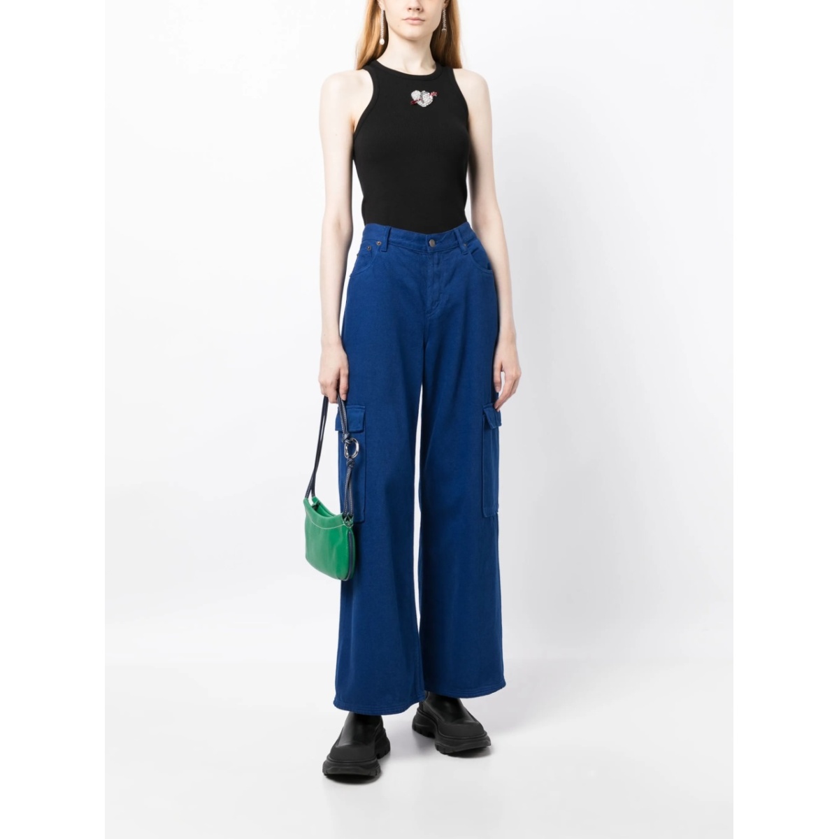 ribbed heart-embellished top - Img 2