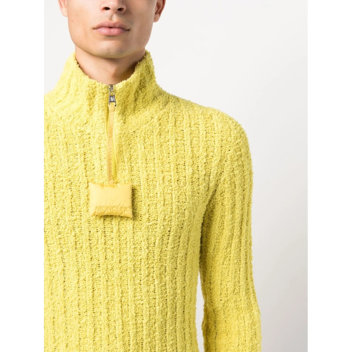 ribbed high neck jumper - Img 5
