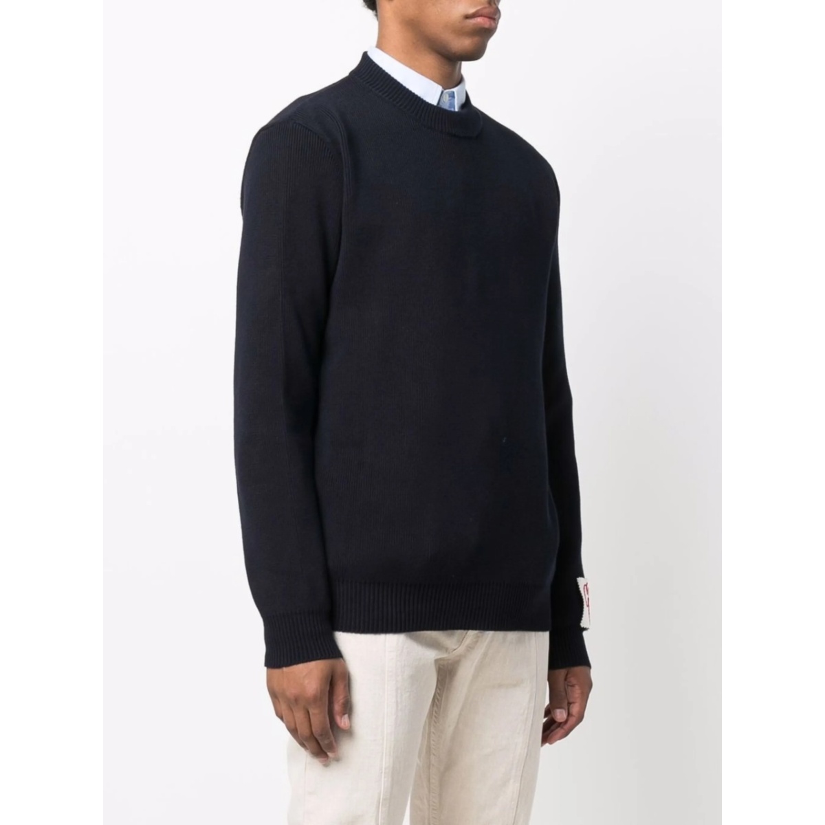 ribbed-knit crew-neck jumper - Img 4