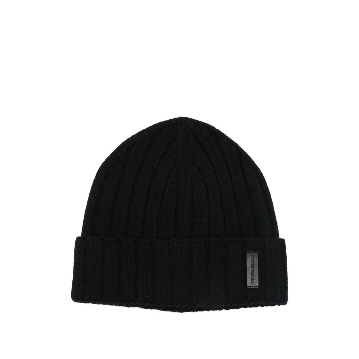 ribbed wool beanie