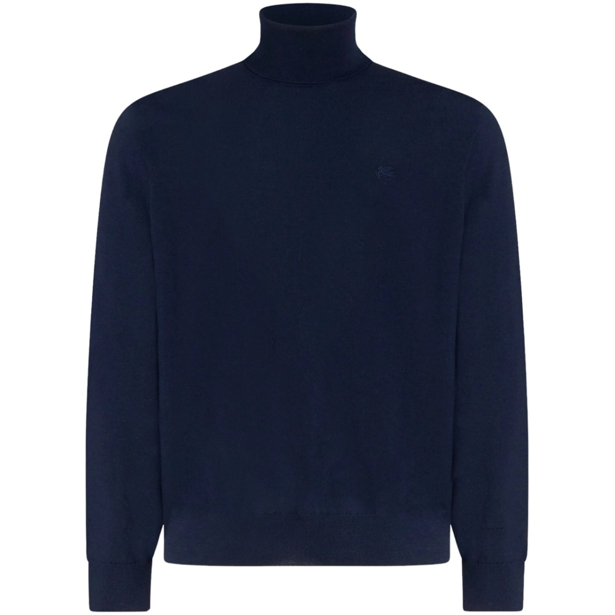roll-neck virgin wool jumper