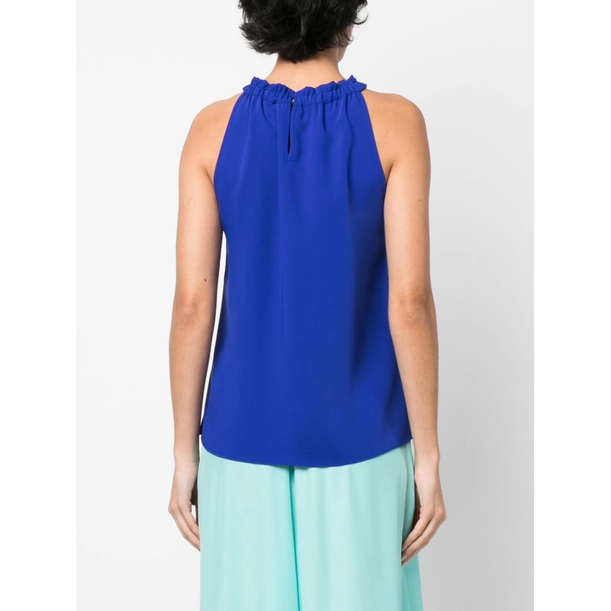 ruched sleeveless blouse - Img 4