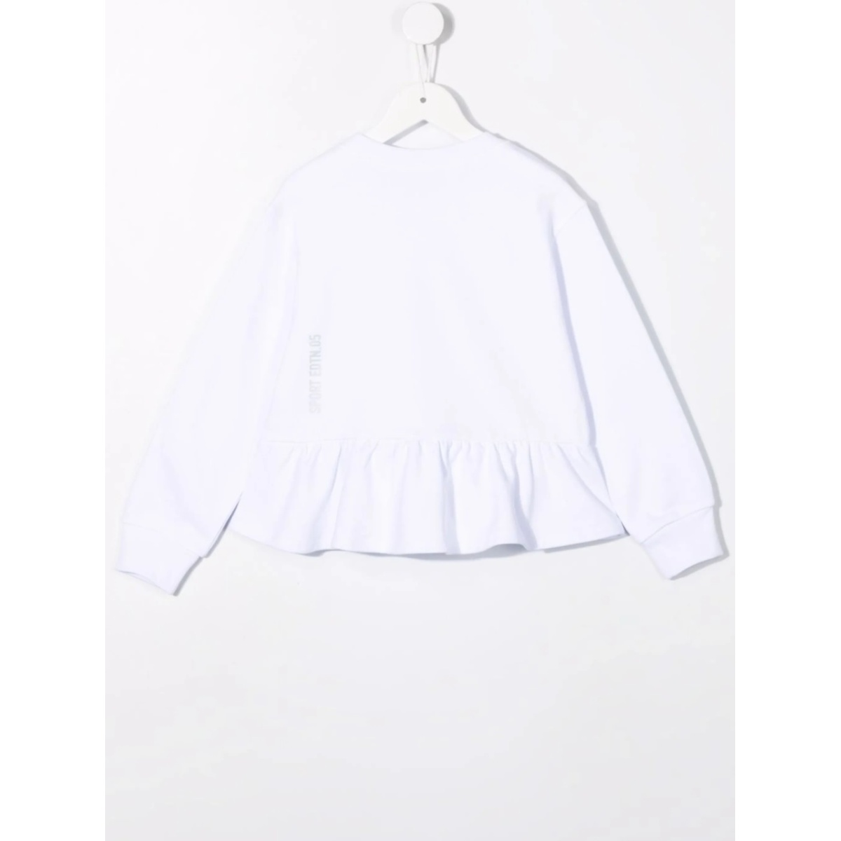 ruffled-hem sweatshirt - Img 2