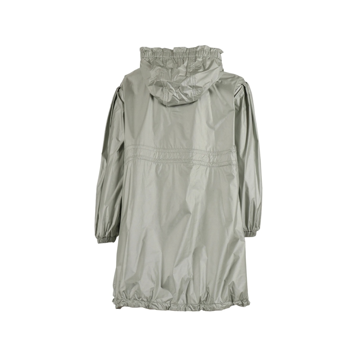 ruffled parka coat - Img 2
