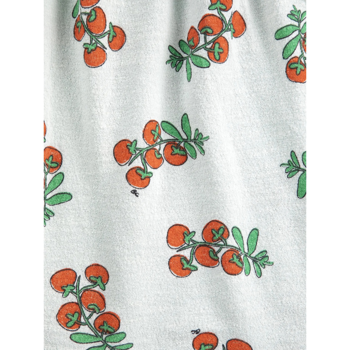 ruffled tomatoes print dress - Img 3