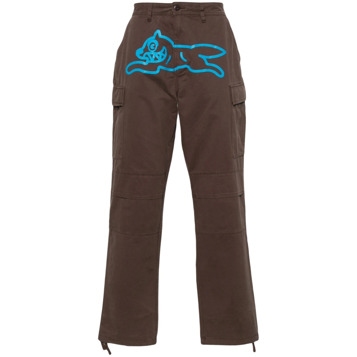 Running Dog tapered-leg trousers