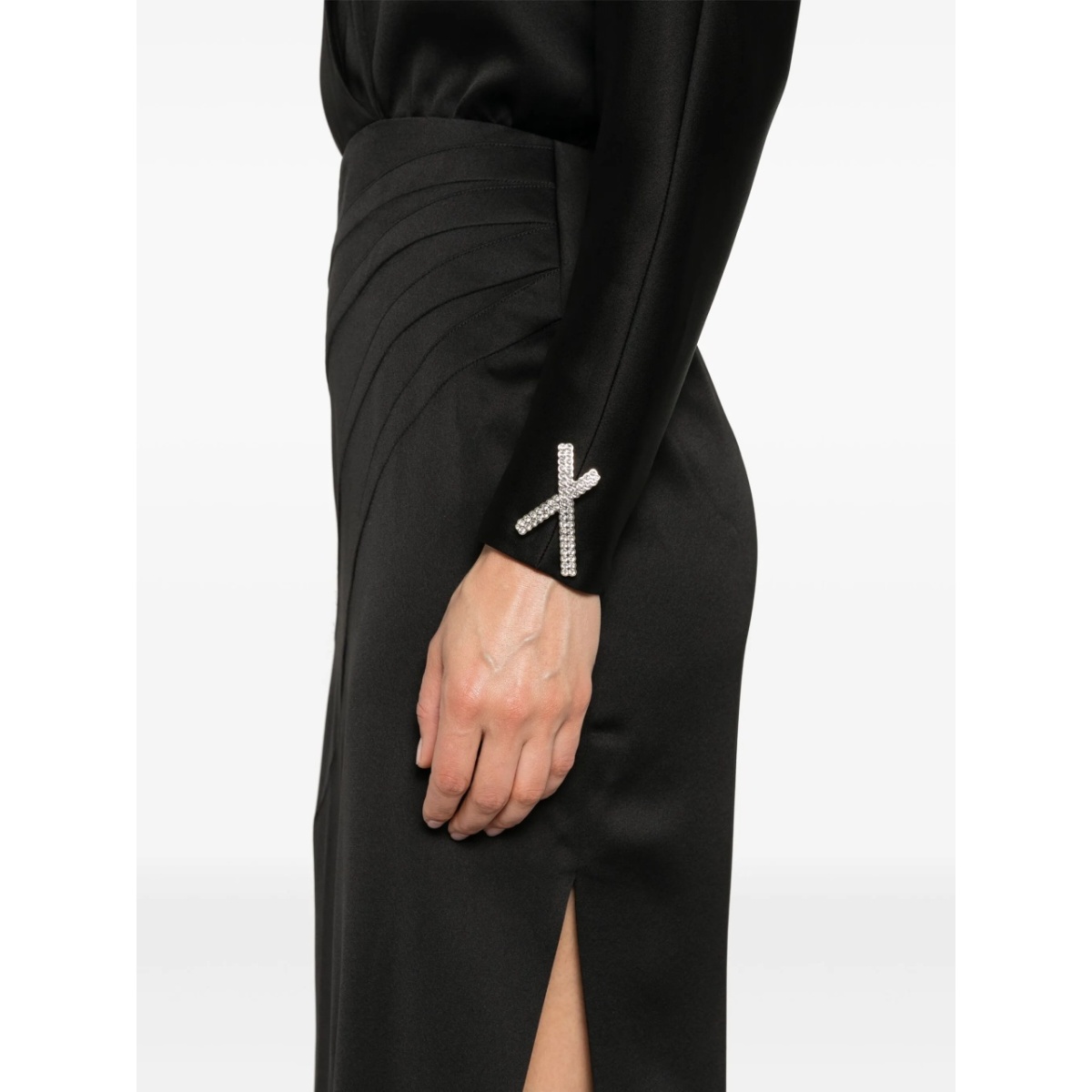 satin maxi dress - Img 5