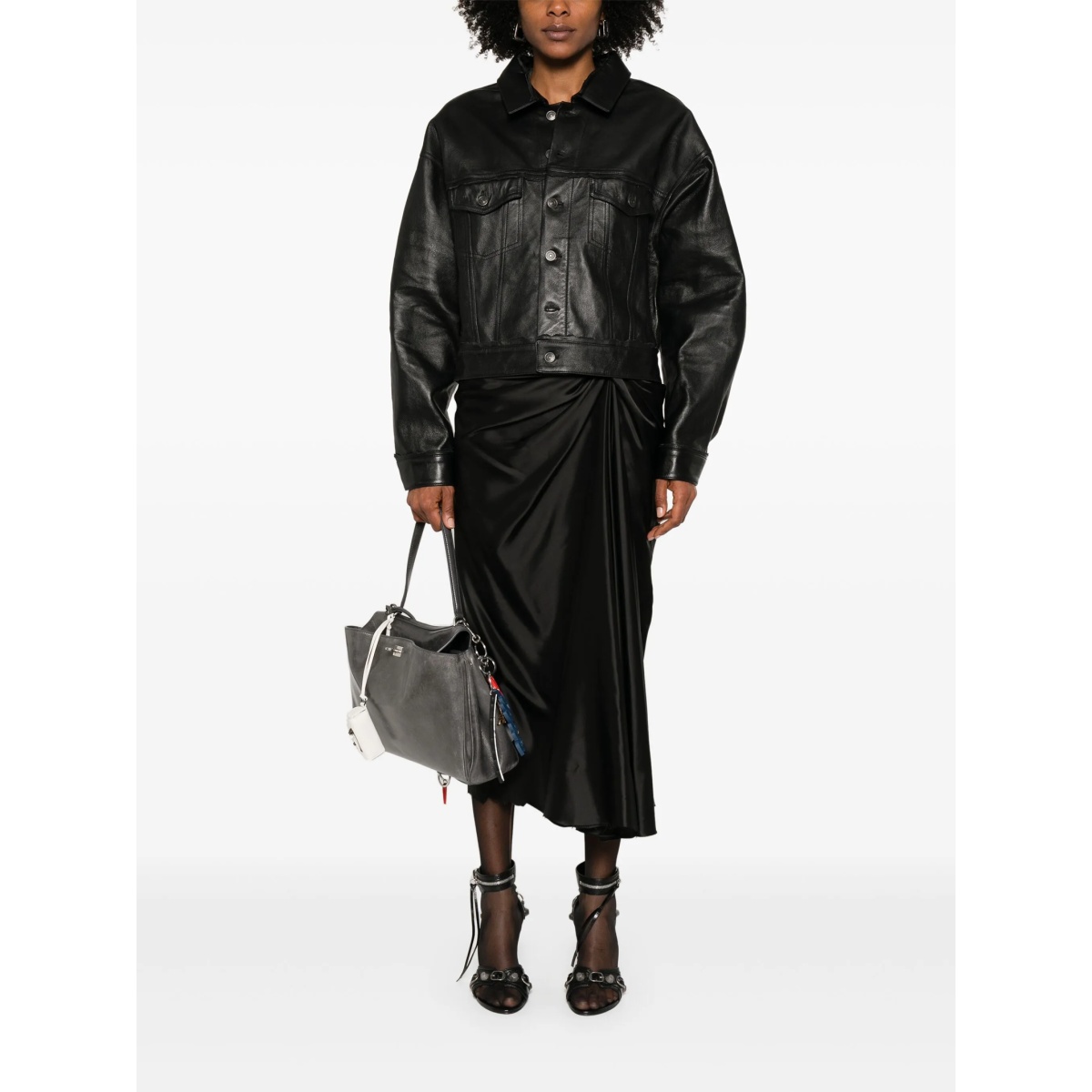 satin midi dress - Img 2