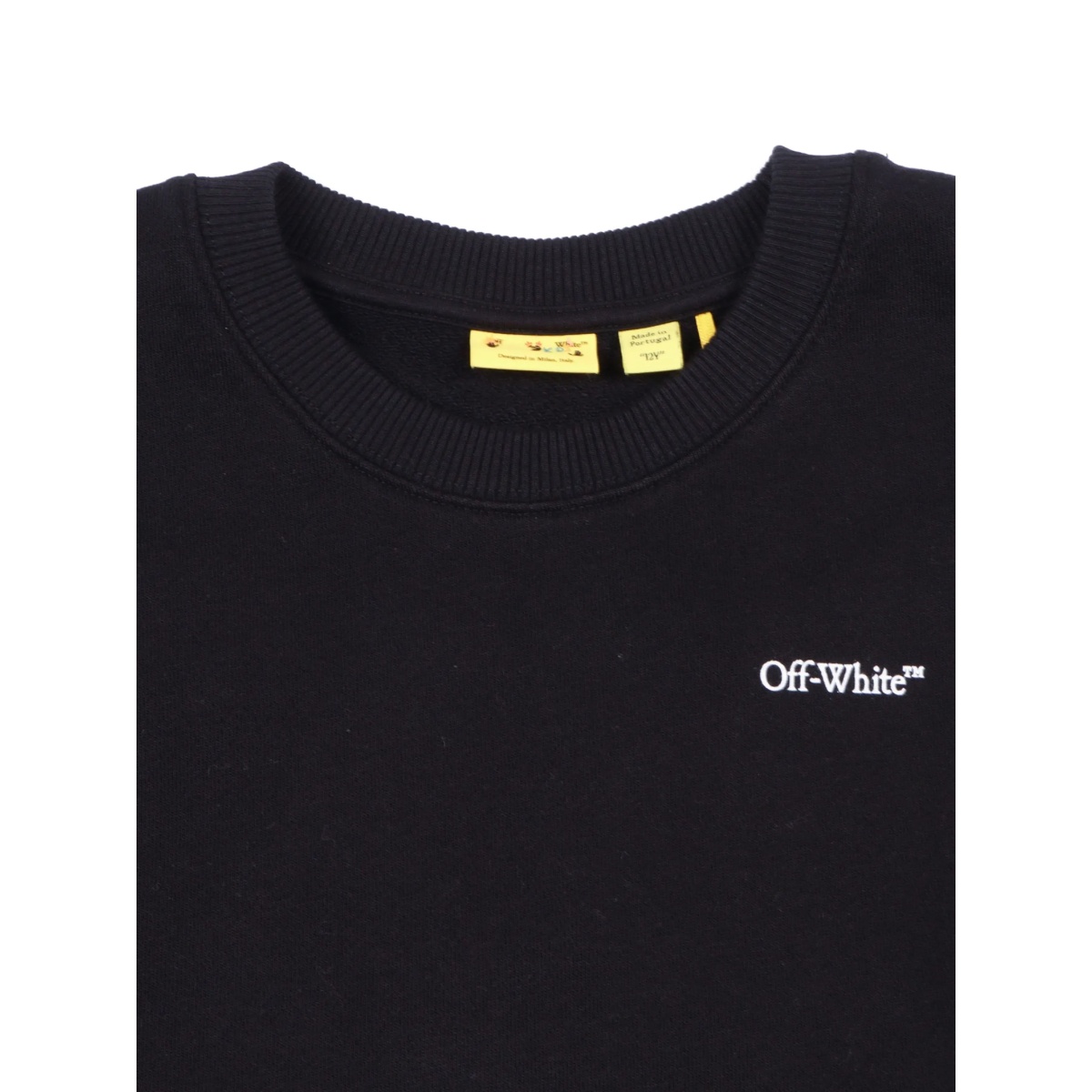 scribble crew-neck sweatshirt - Img 3