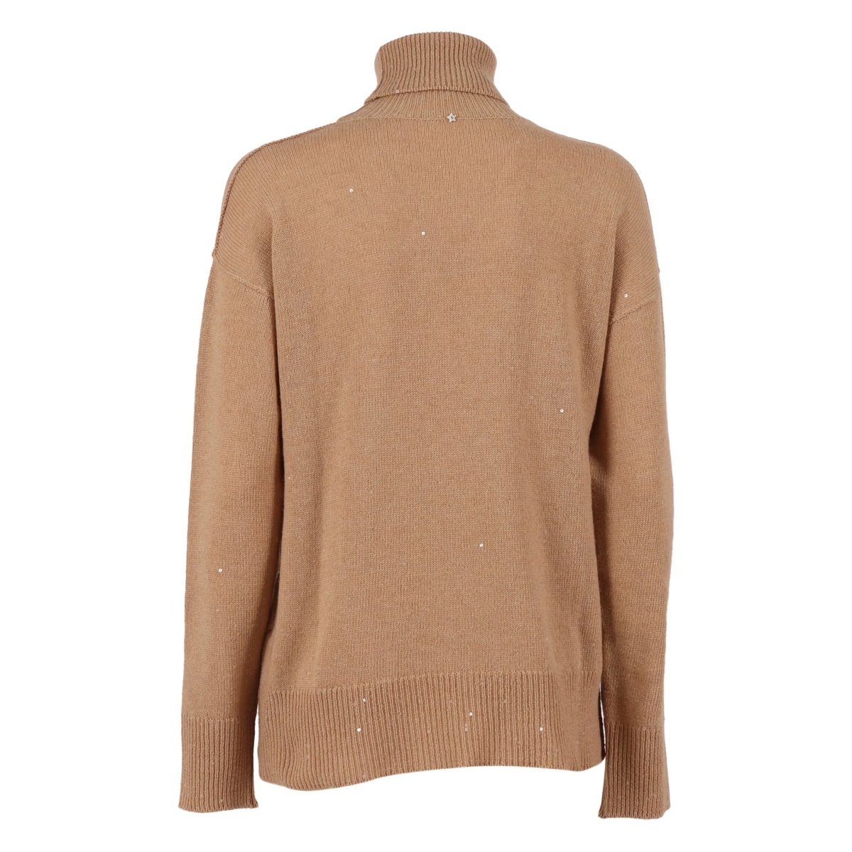 sequin-embellished turtleneck sweater - Img 2