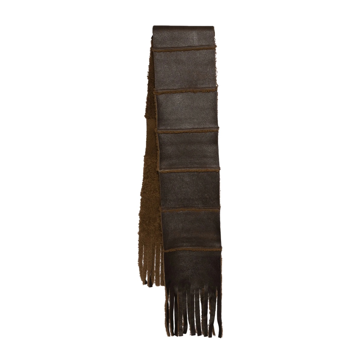 shearling scarf