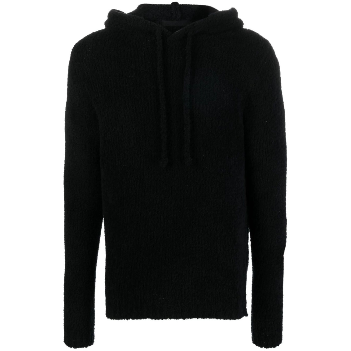 sherpa wool-blend hoodie