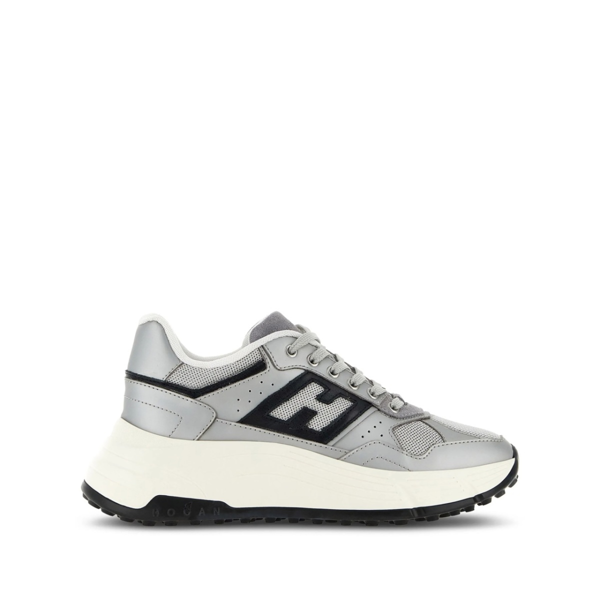 side logo patch platform sneakers
