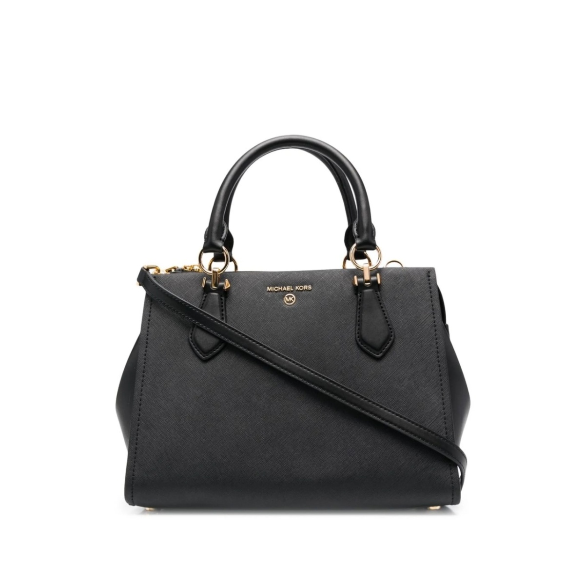 Sienna pebbled-leather tote bag