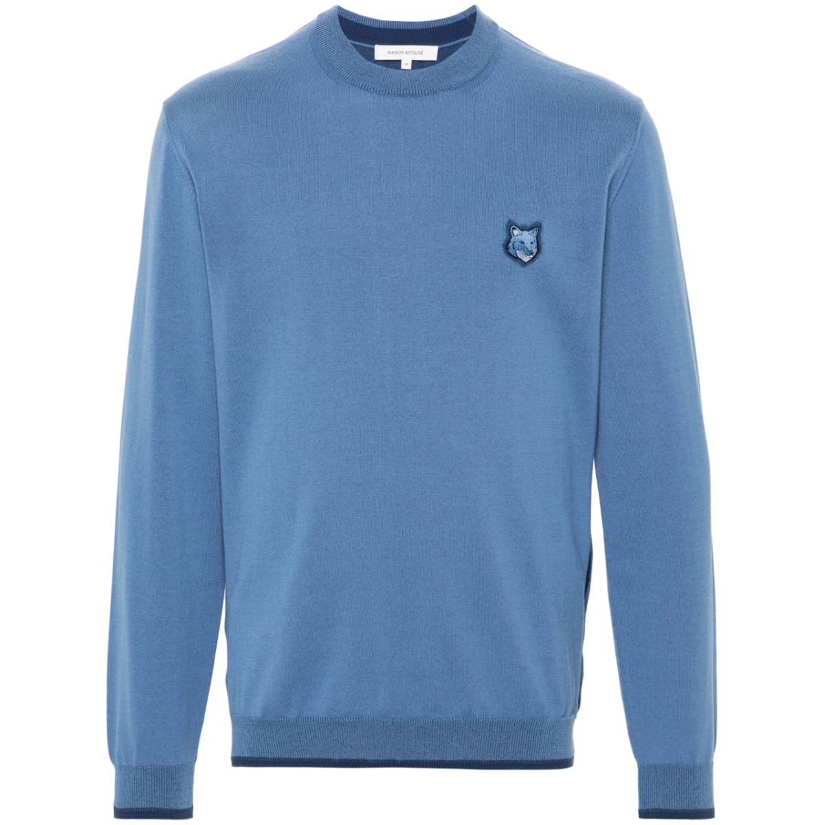 signature fox-motif knitted jumper