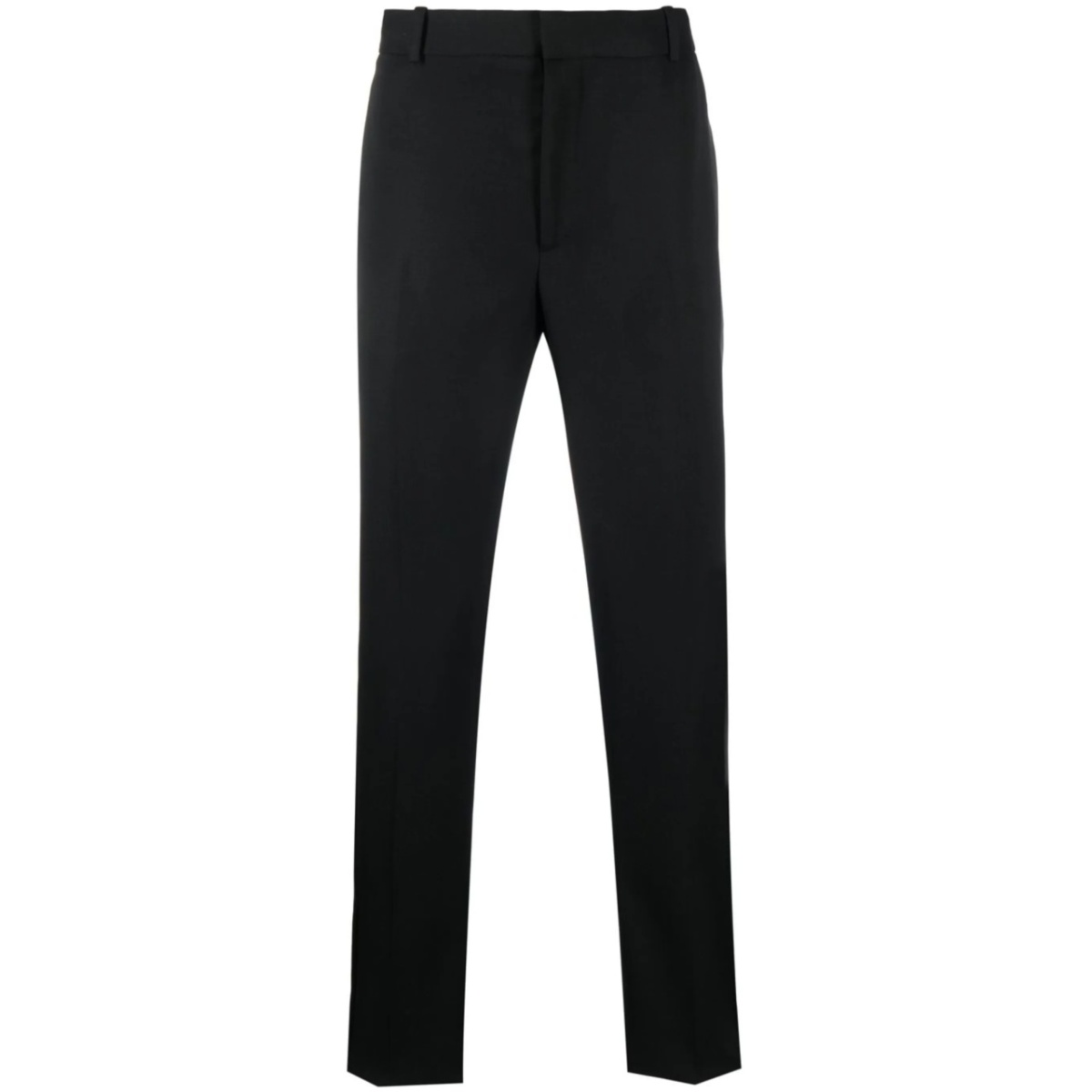 silk side panel tailored trousers