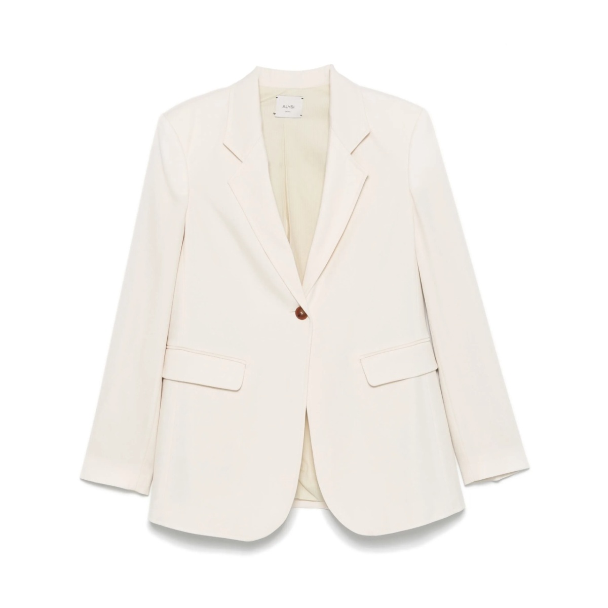 single-breasted blazer