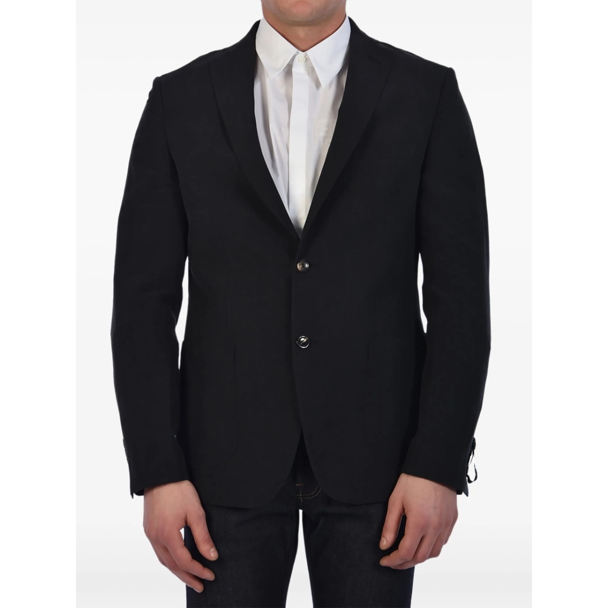single-breasted blazer