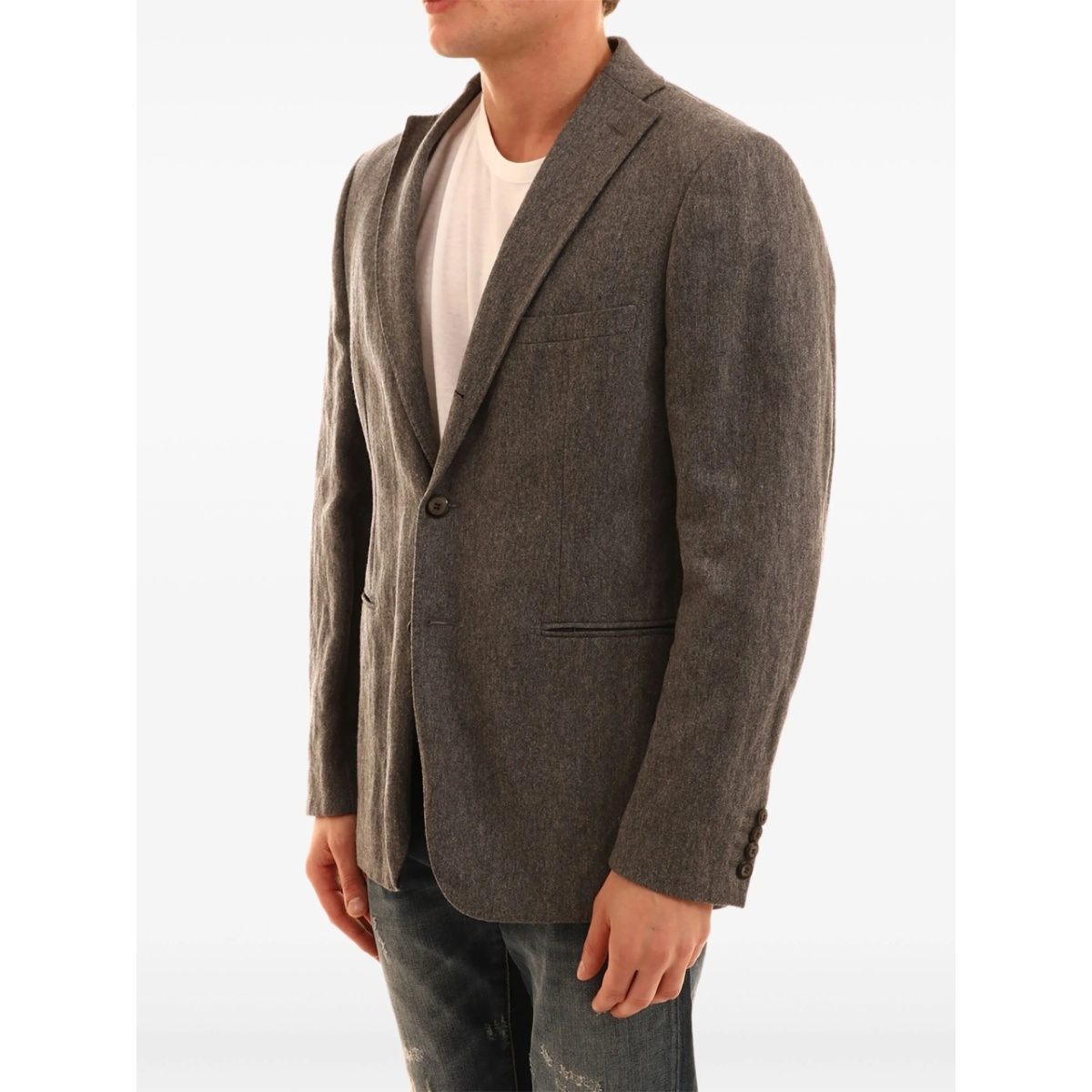single-breasted blazer - Img 4