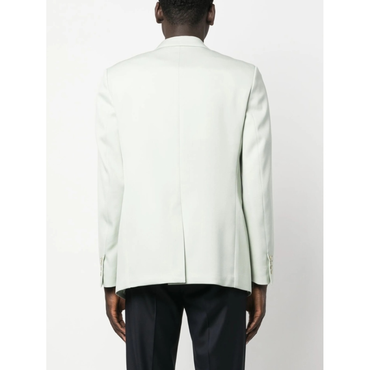 single-breasted wool blazer - Img 4