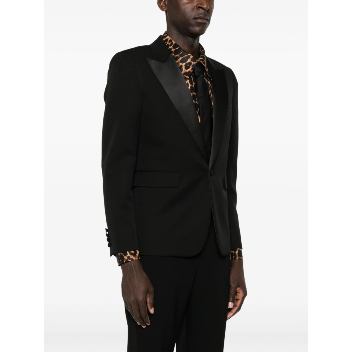 single-breasted wool blazer - Img 3