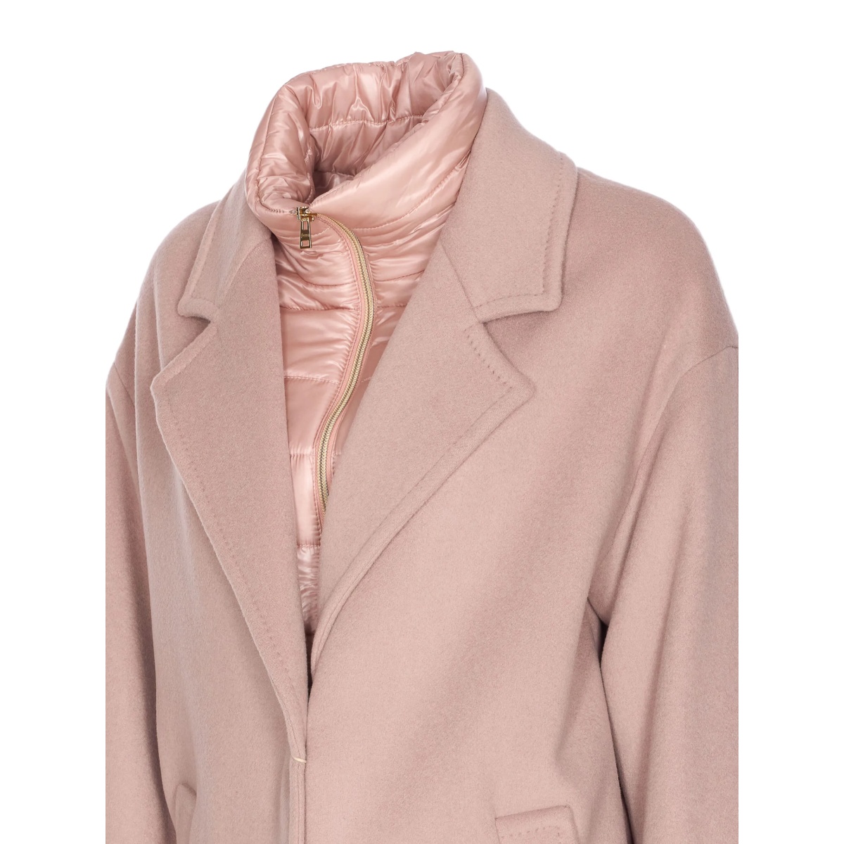 single-breasted wool coat - Img 3