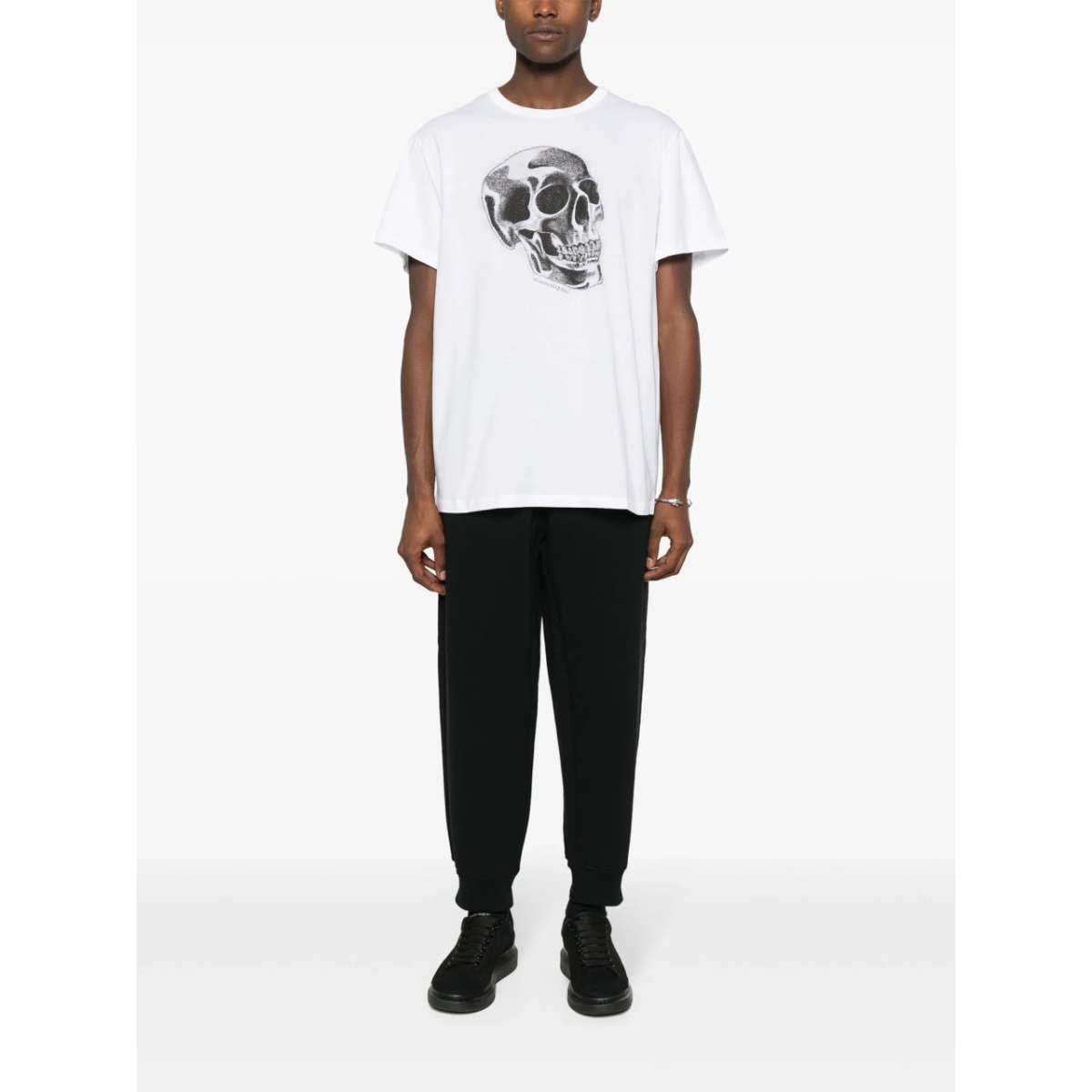 skull-print T-shirt - Img 2