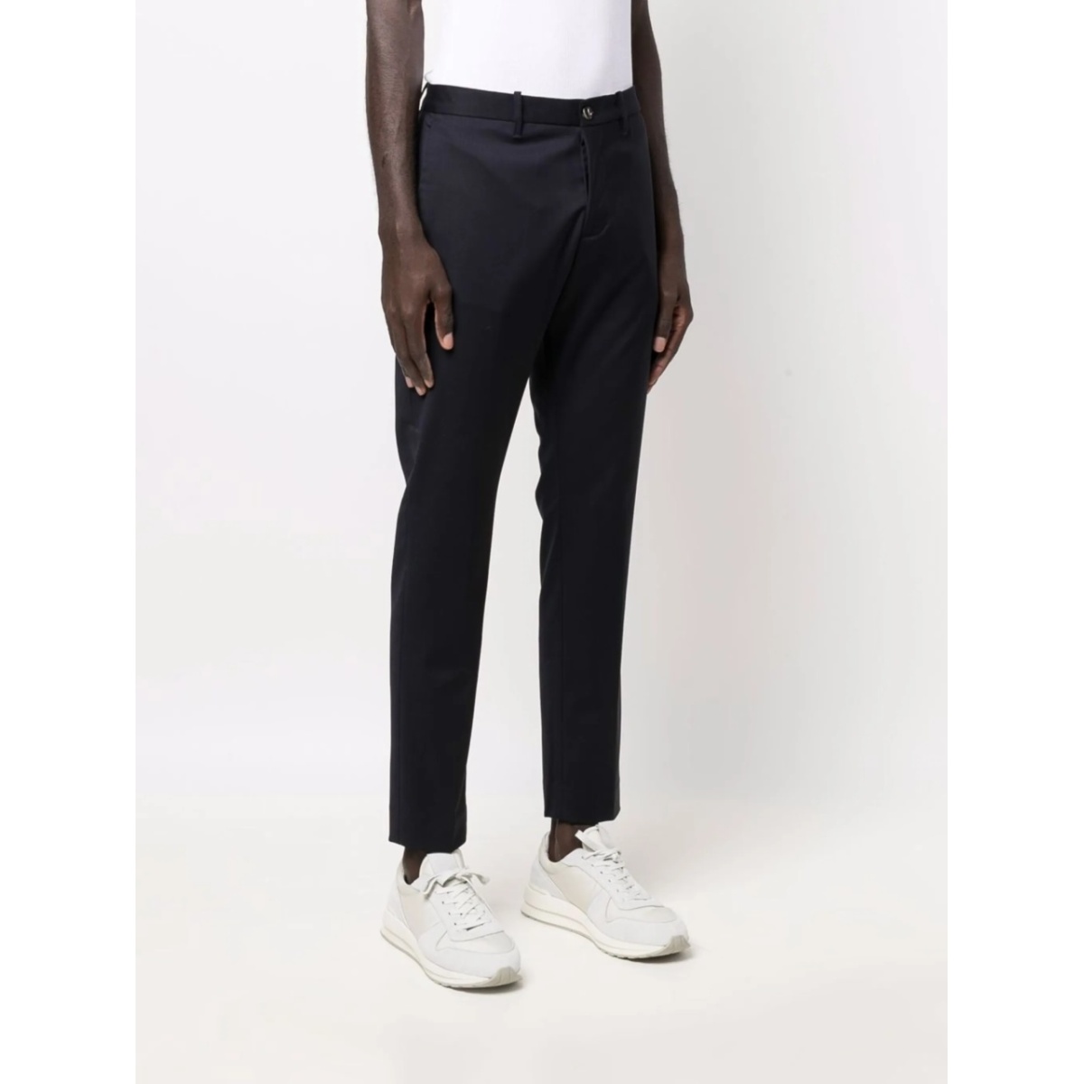 slim-cut chino trousers - Img 3