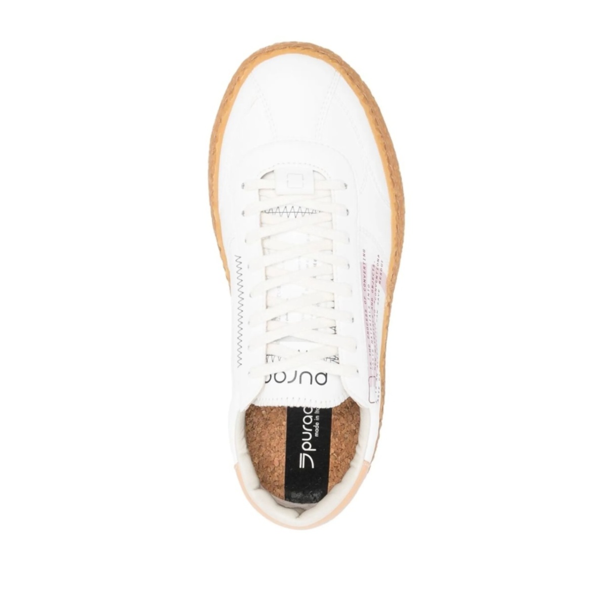 slogan-print low-top sneakers - Img 4