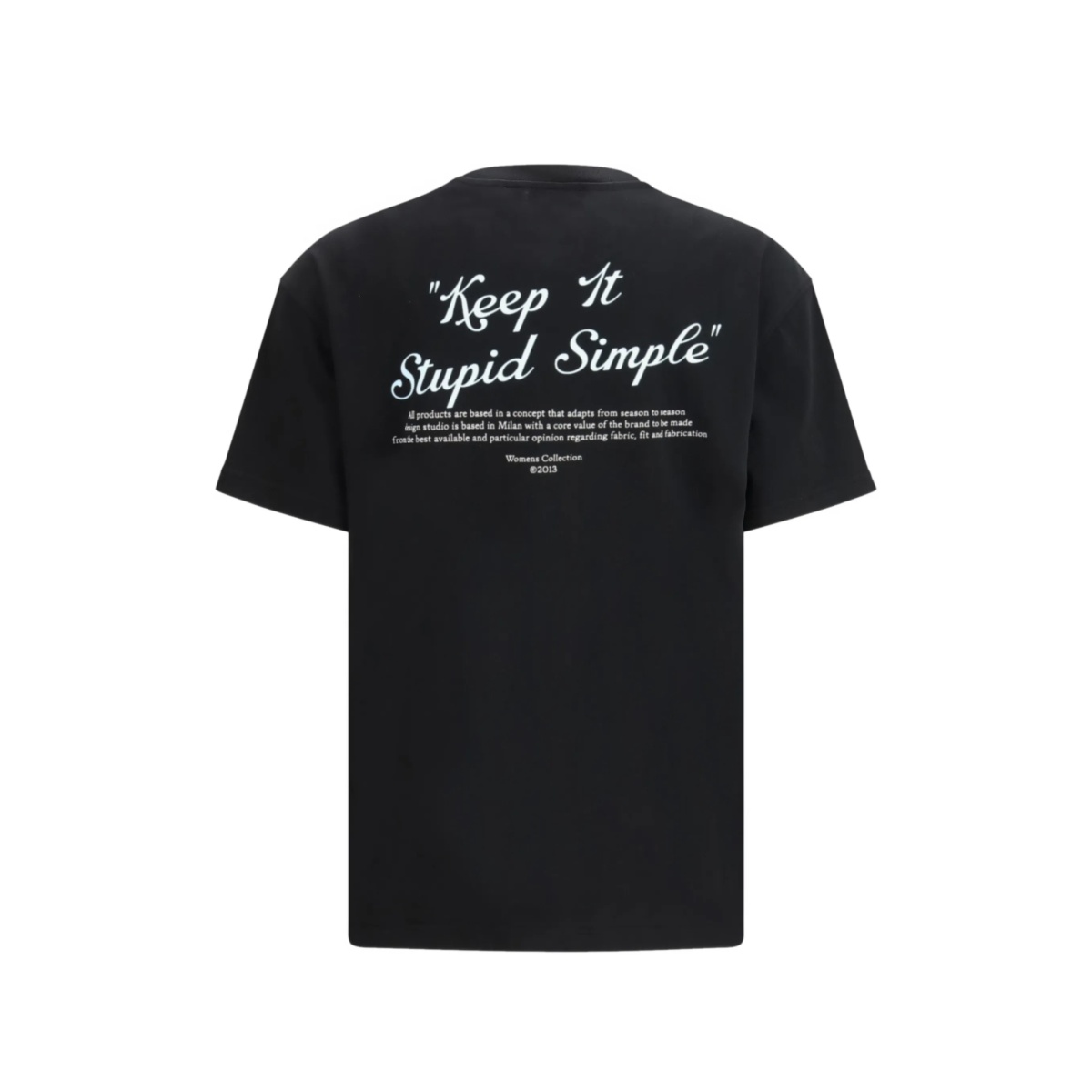 slogan-print T-shirt - Img 2