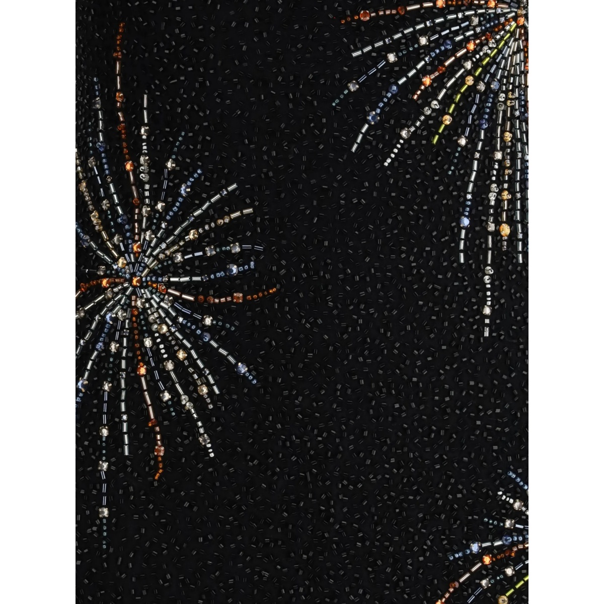 split beaded mini dress - Img 3