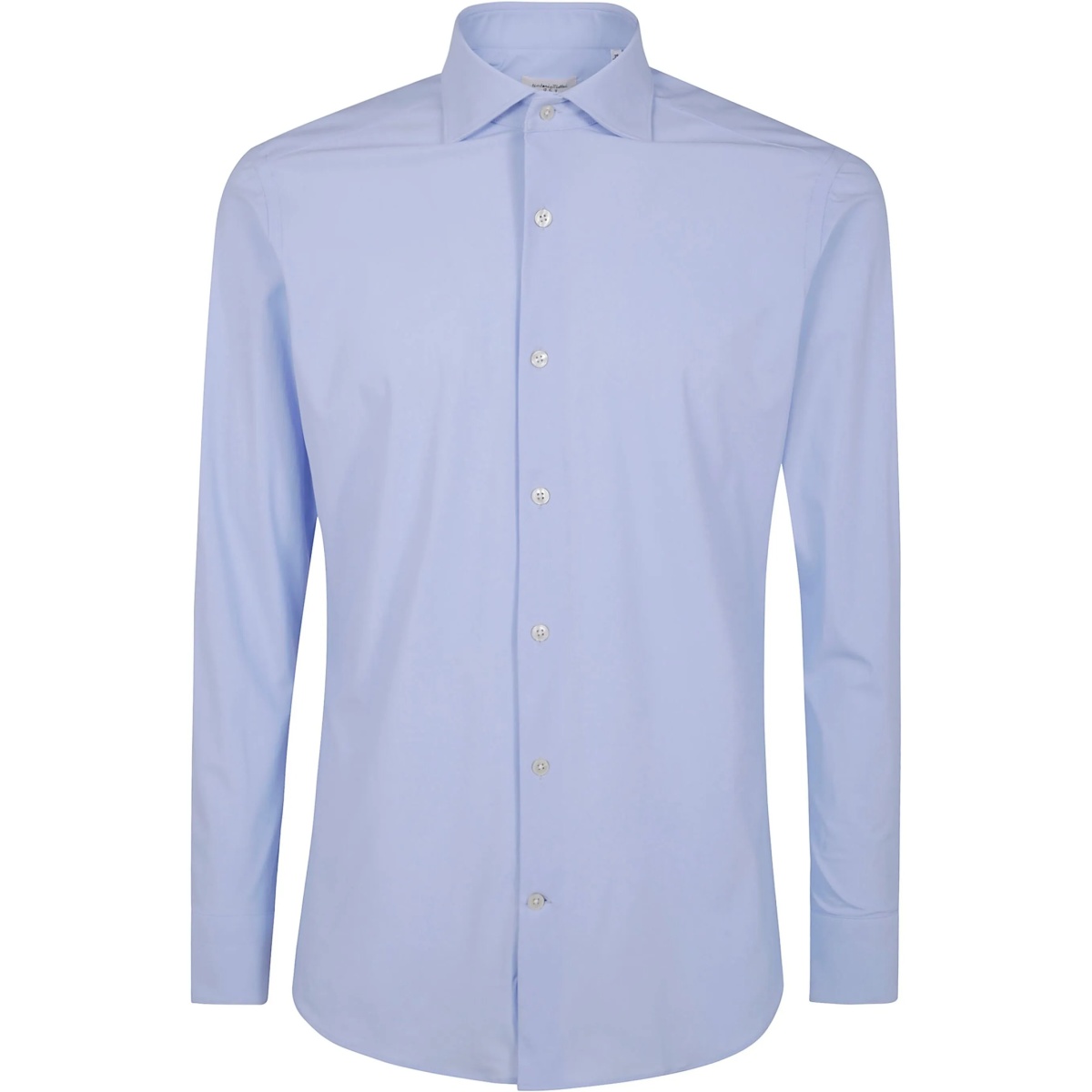 spread-collar shirt