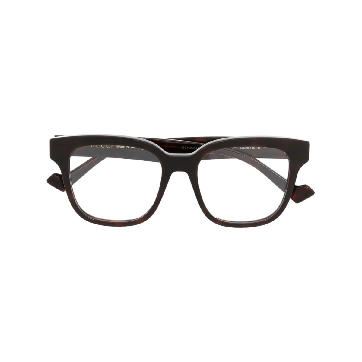 square-frame optical glasses