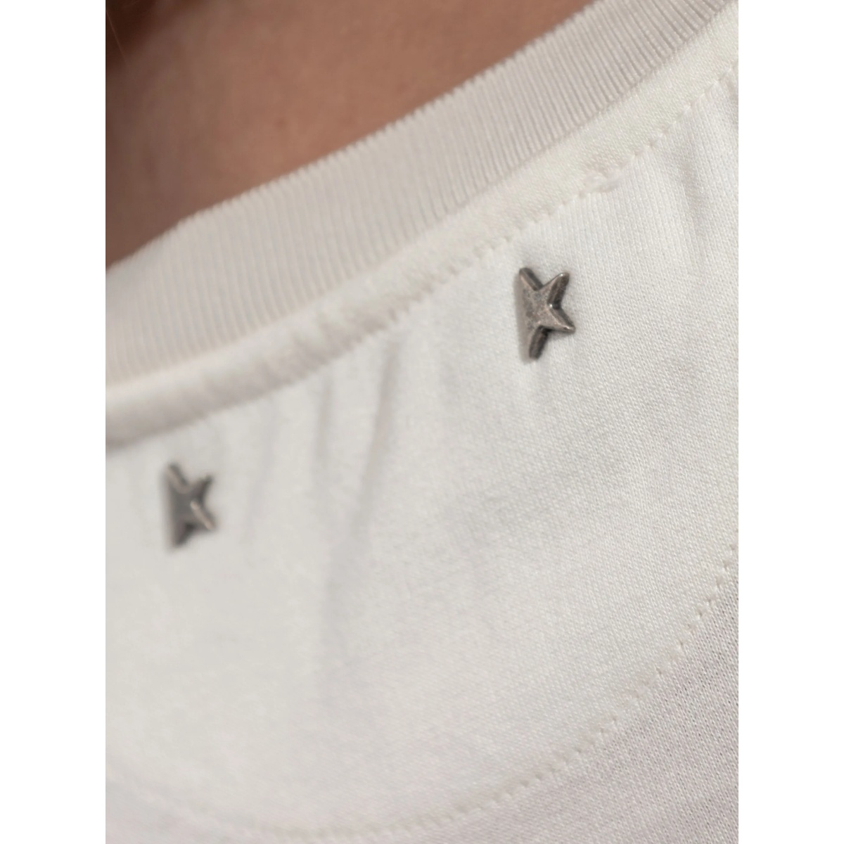 star-embellished printed T-shirt - Img 5