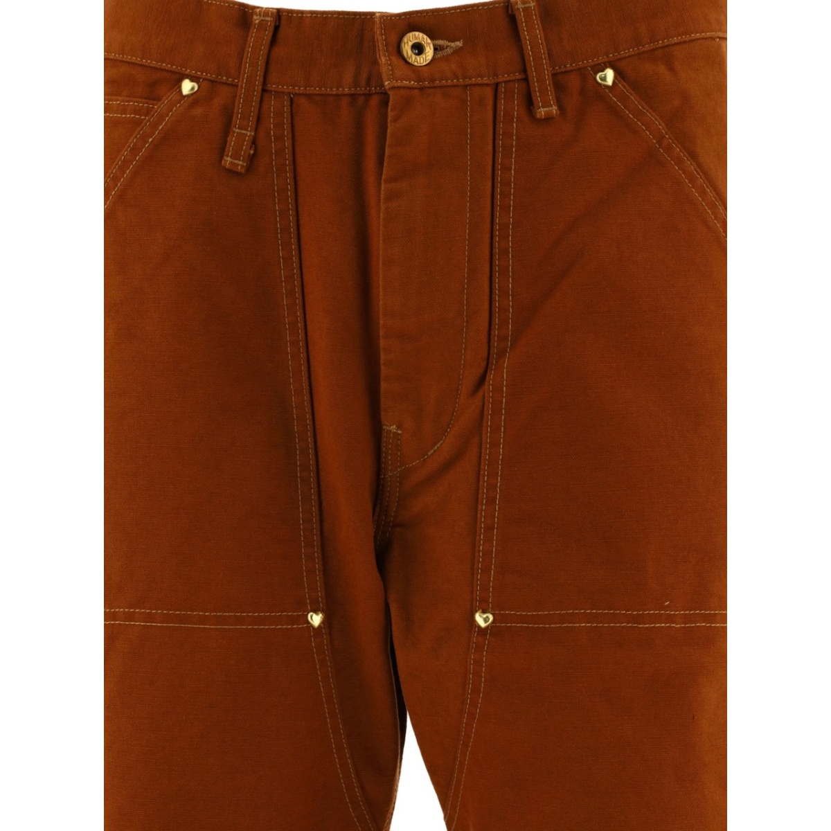 straight-leg gold-toned hardware trousers - Img 3