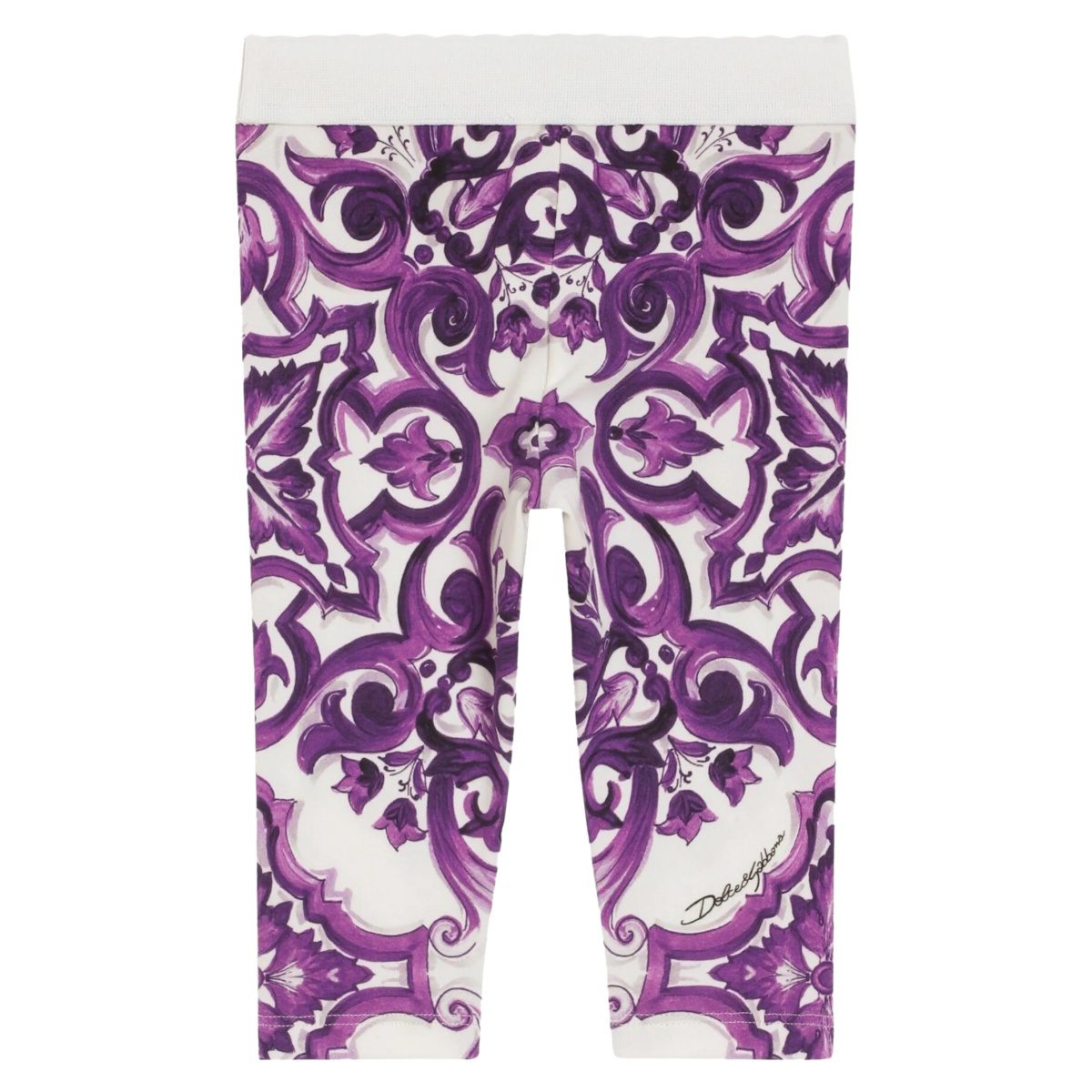 stretch-cotton leggings - Img 2