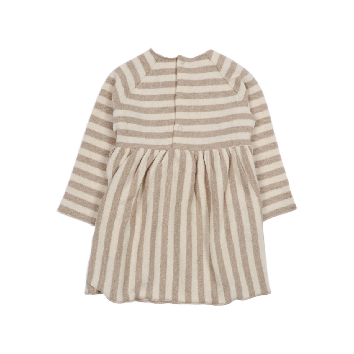 stripe long-sleeve dress - Img 2