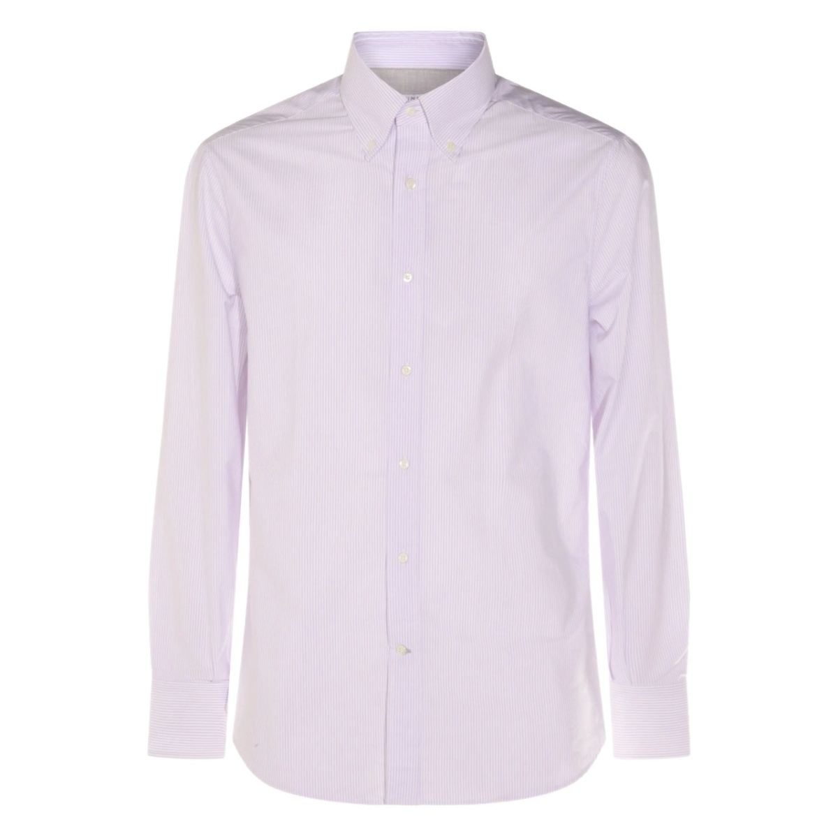 striped button-down shirt