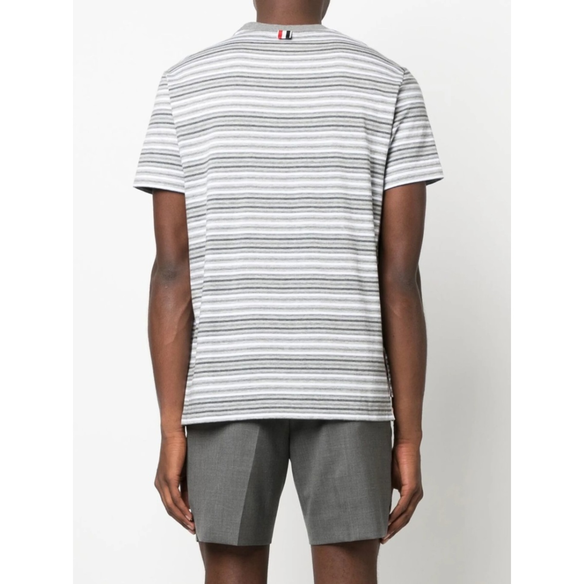 striped cotton T-shirt - Img 4