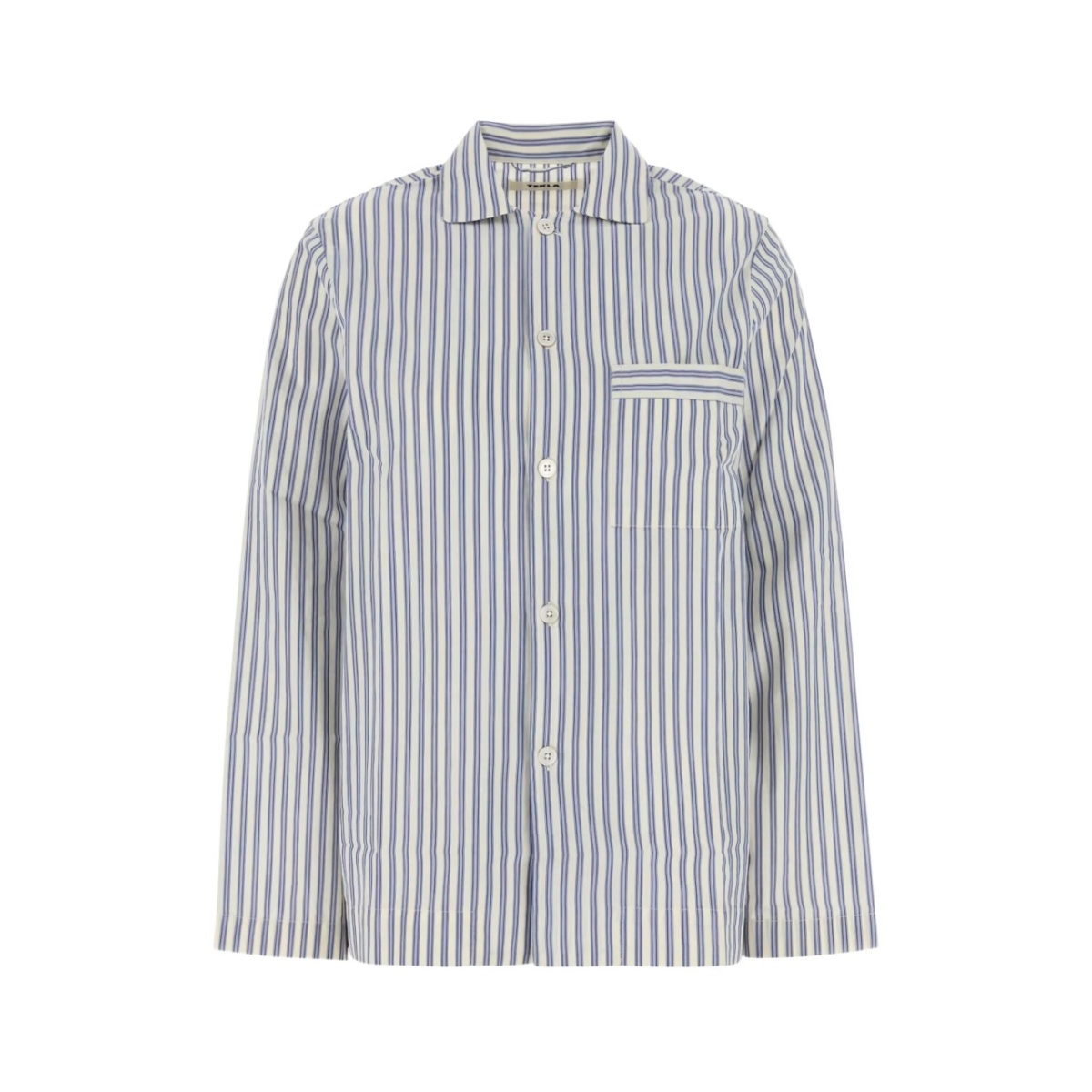 striped poplin pyjama top