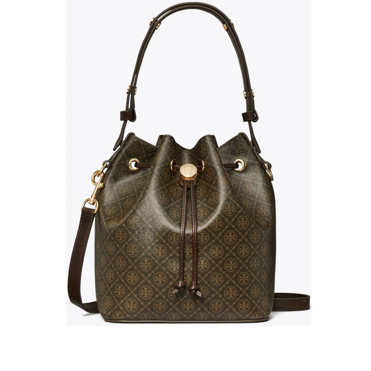 T Monogram bucket bag