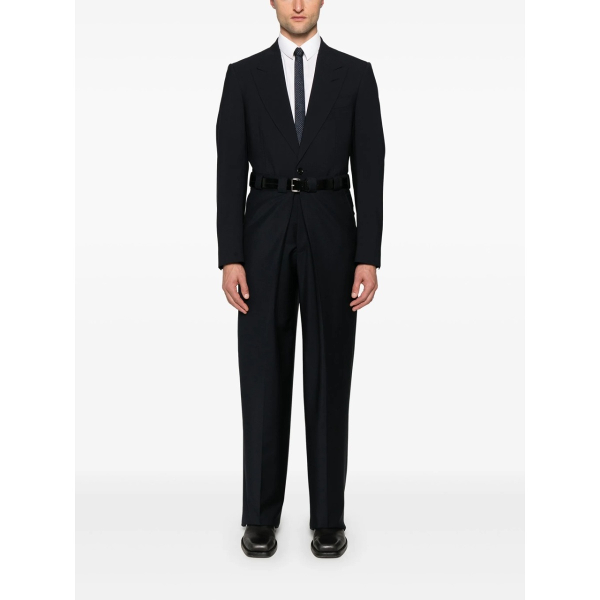 tailored straight-leg trousers - Img 2