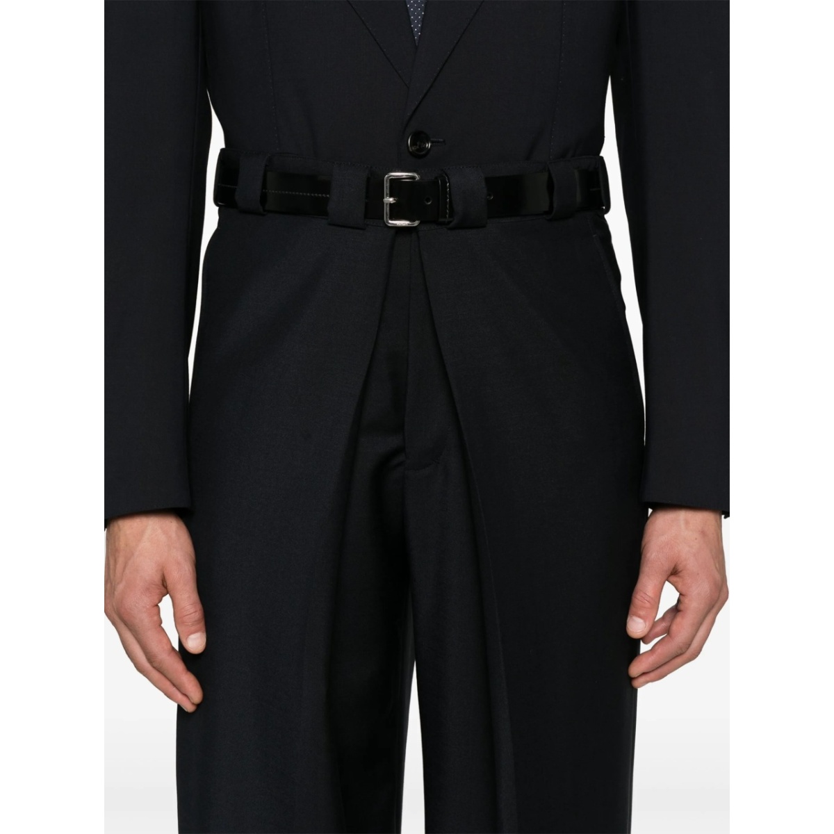 tailored straight-leg trousers - Img 5