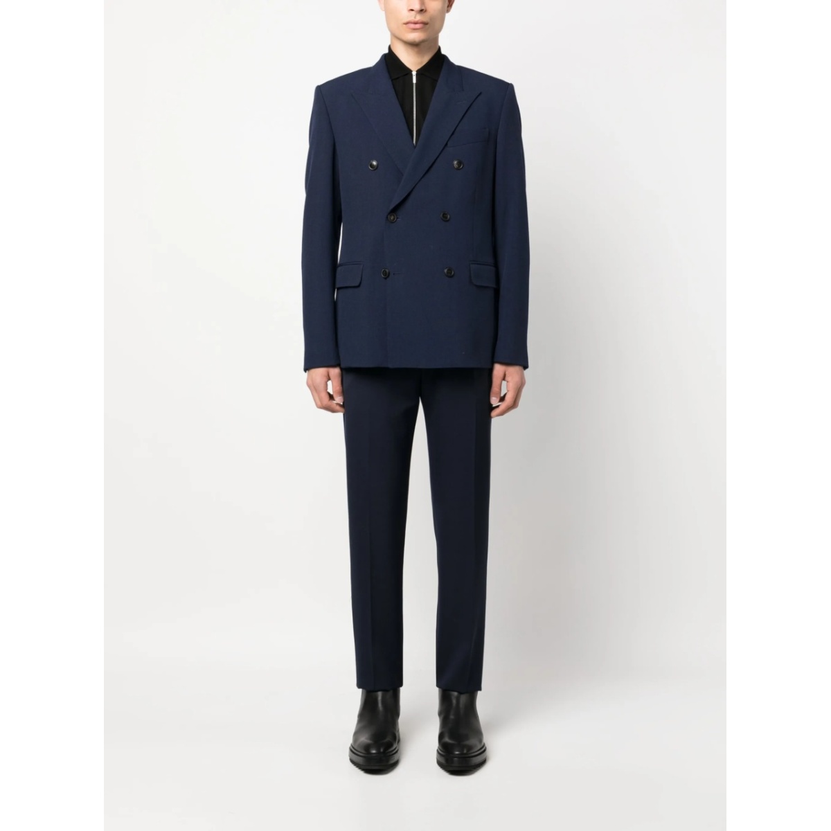 tailored straight-leg trousers - Img 2